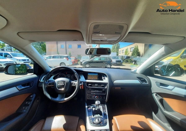 Audi A4 cena 39999 przebieg: 182000, rok produkcji 2011 z Halinów małe 781